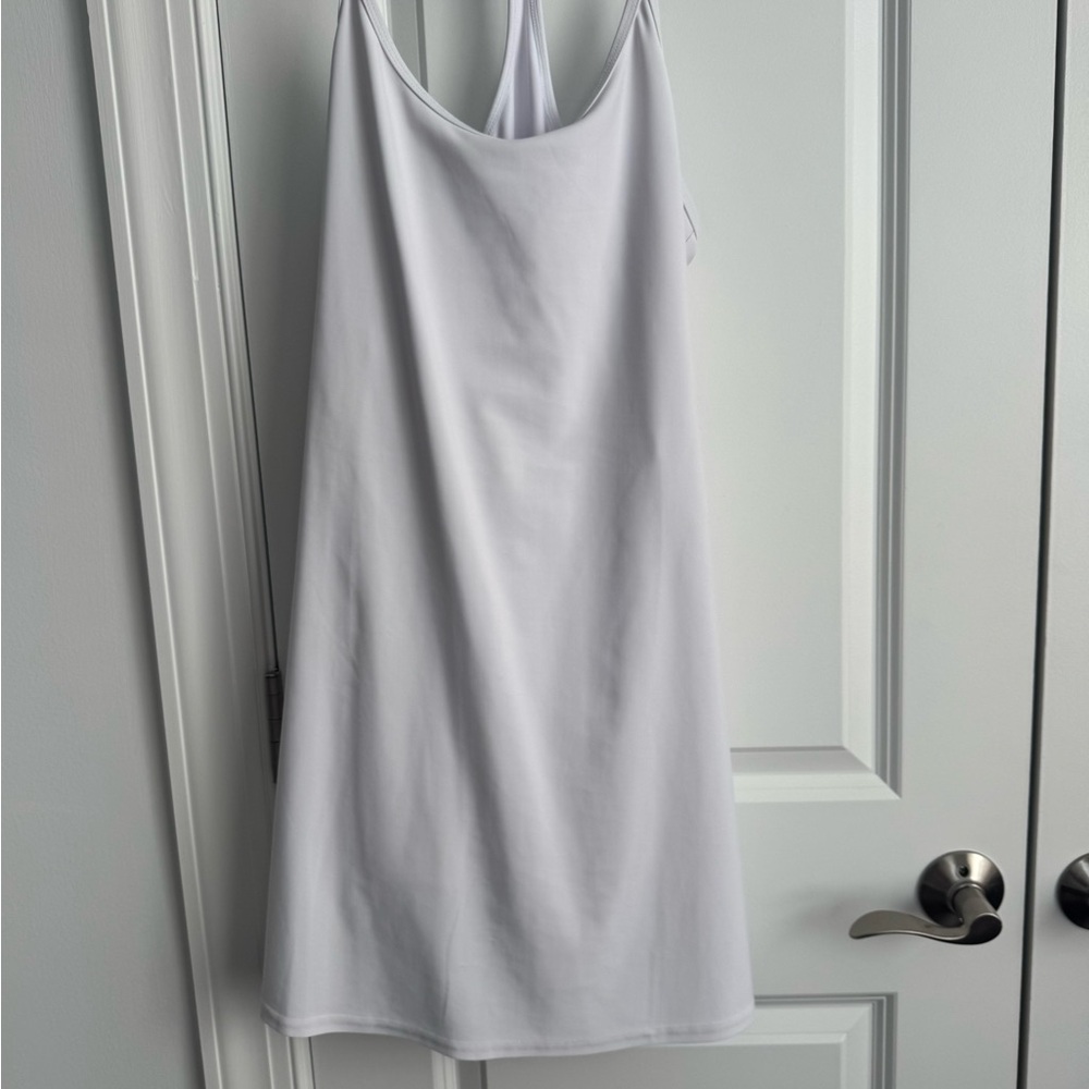 White Sleeveless Golf - Tennis Athletic Dress